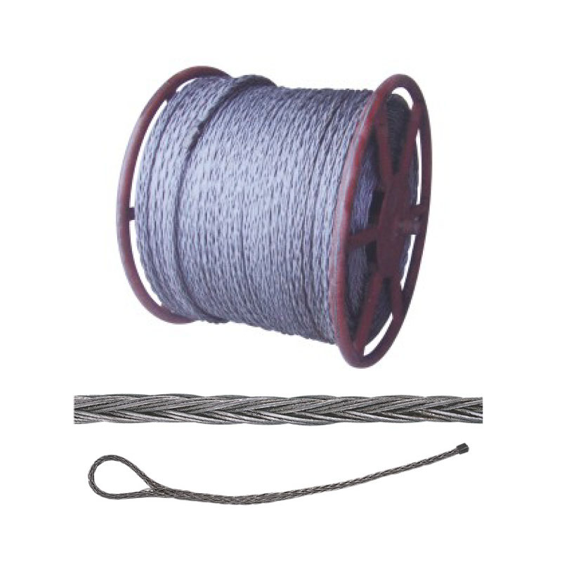 Torsion-proof braided wire rope